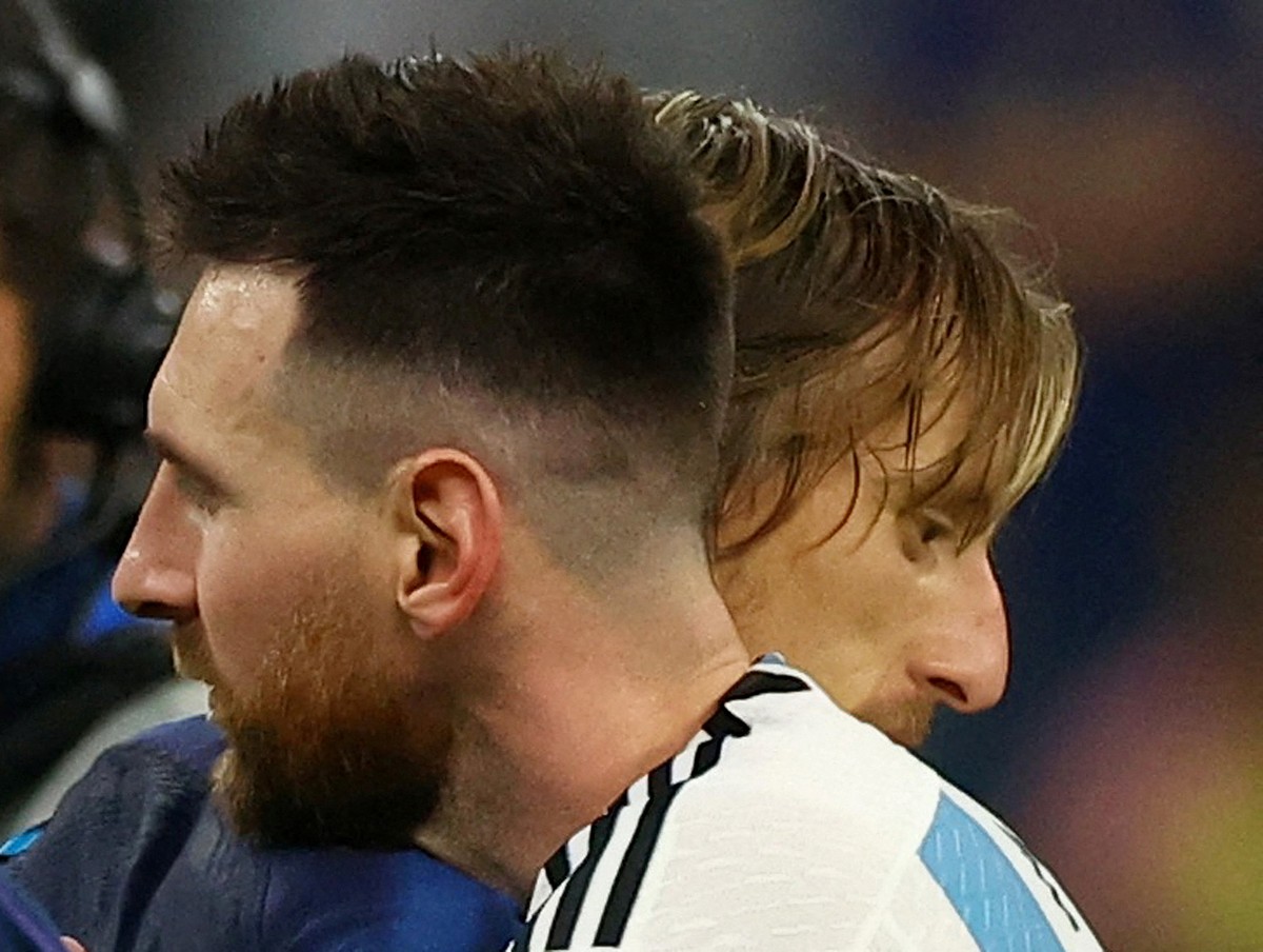 Bintang Kroasia Luka Modric mendukung Lionel Messi dan Argentina juara Piala Dunia 2022. (Foto: REUTERS/LEE SMITH)