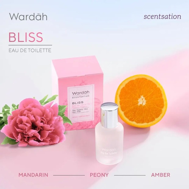 Potret parfum Wardah varian Bliss/ Foto: instagram.com/wardahbeauty Potret parfum Wardah varian Bliss