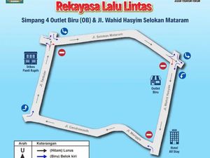 Catat! Simpang 4 OB Selokan Mataram Depok Sleman Jadi Searah saat Sore Hari Catat! Simpang 4 OB Selokan Mataram Depok Sleman Jadi Searah saat Sore Hari