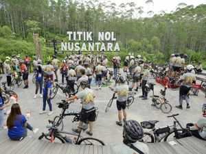 Grand City Balikpapan Jadi Tuan Rumah Jelajah Bike ke IKN