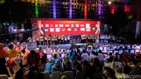 Suasana Pengambilan Nomor Urut Parpol Peserta Pemilu 2024