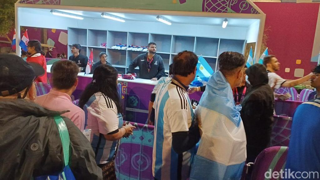 Semarak Lusail Stadium Jelang Argentina Vs Kroasia Semarak Lusail Stadium Jelang Argentina Vs Kroasia