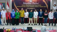 Tok! 17 Parpol Lolos Jadi Peserta Pemilu 2024