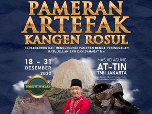 Ustaz Zacky Mirza Buat Pameran Artefak Kangen Rosul, Ada Rambut-Tongkat Rasulullah Ustaz Zacky Mirza Buat Pameran Artefak Kangen Rosul, Ada Rambut-Tongkat Rasulullah