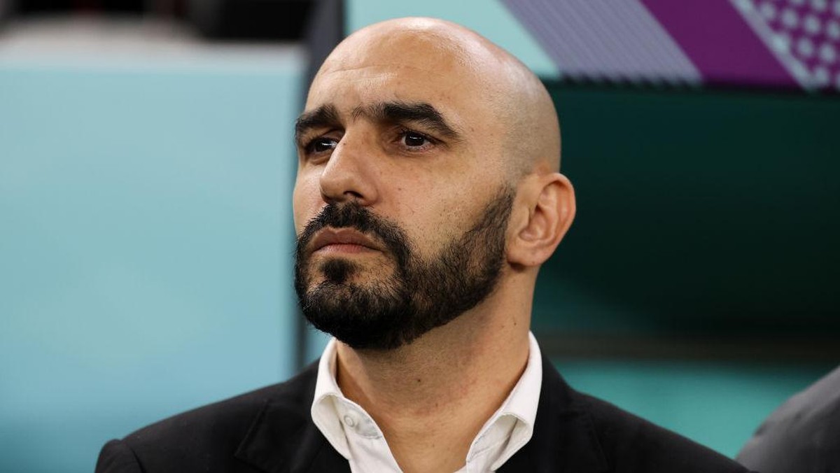 Pelatih Timnas Maroko Walid Regragui. (Foto: Getty Images)