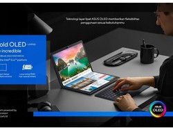Zenbook 17 Fold OLED, Laptop Layar Lipat OLED 17 Inci Pertama di Dunia