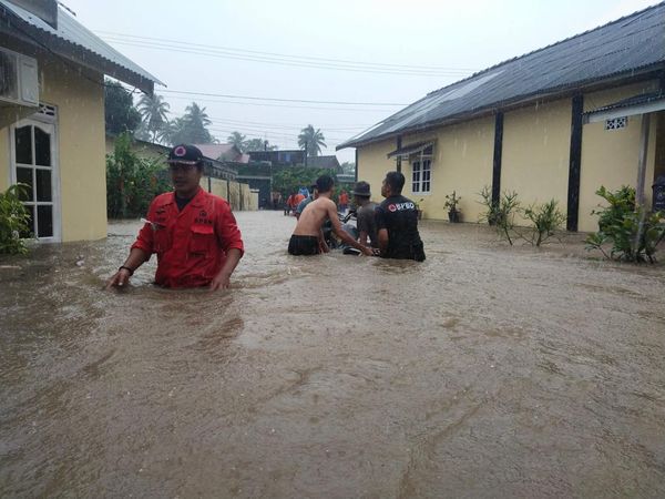 Penampakan Banjir di Natuna yang Terparah dalam 20 Tahun Terakhir
