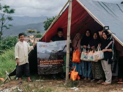 Bantuan untuk Korban Gempa Cianjur