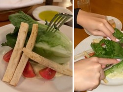 Beli Caesar Salad Rp 187 Ribu, Wanita Ini Kaget Lihat Tampilannya