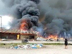 6 Fakta 50 Kios di Deiyai Dibakar gegara Hoax Pembeli Baju Kena Gatal-gatal