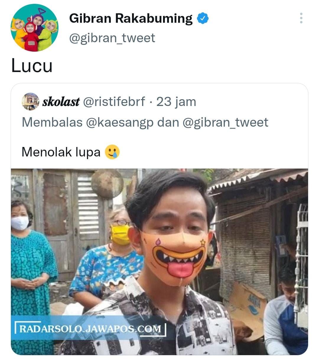Deretan Gaya Nyeleneh Gibran Rakabuming Raka