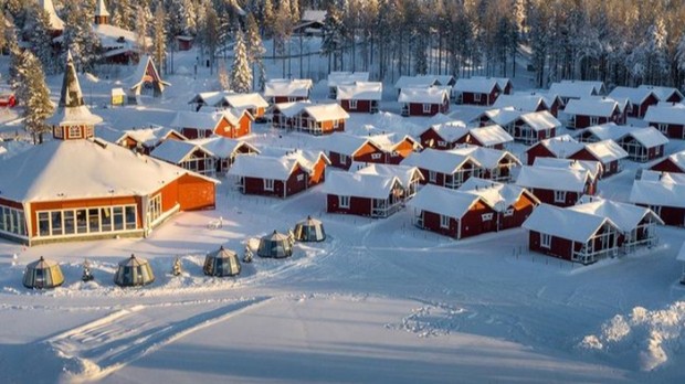 Desa Sinterklas/Foto: Instagram.com/santaclausholidayvillage Desa Sinterklas, negeri ajaib musim dingin di Finlandia