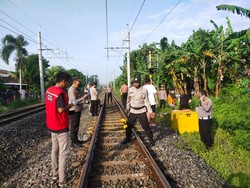 Pria Misterius Tewas Tertabrak KA di Solo