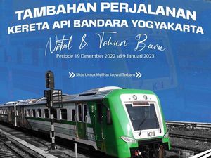 Catat! Jadwal Terbaru KA Bandara YIA-Stasiun Jogja Saat Natal-Tahun Baru Catat! Jadwal Terbaru KA Bandara YIA-Stasiun Jogja Saat Natal-Tahun Baru