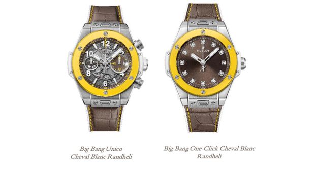 Jam tangan Hublot and Cheval Blanc
