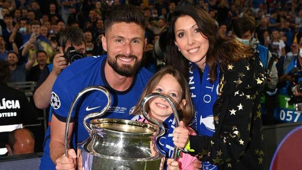 Ini Istri Olivier Giroud, Bertahan Walau Diselingkuhi Bintang Timnas Prancis