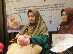 Manekin Bedah Sesar Unair Dapat Dana Matching Fund, Bantu Calon Dokter Belajar Manekin Bedah Sesar Unair Dapat Dana Matching Fund, Bantu Calon Dokter Belajar