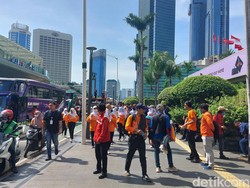 2.100 Polisi Siaga Jaga Demo di Sejumlah Titik di Jakarta Hari Ini