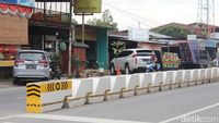 Penampakan Median Jalan di Medan Johor yang Dikeluhkan Warga