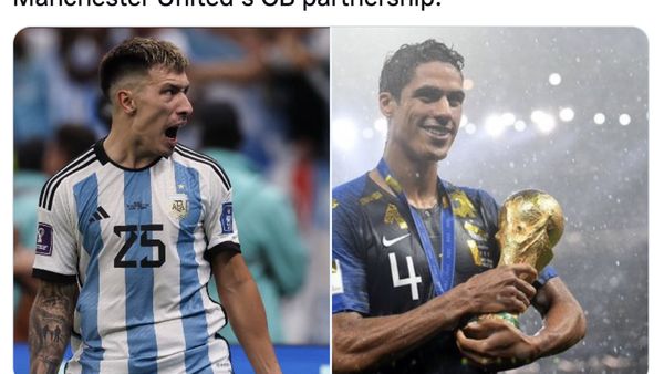 Fans MU Bingung Dukung Varane atau Martinez di Final Piala Dunia