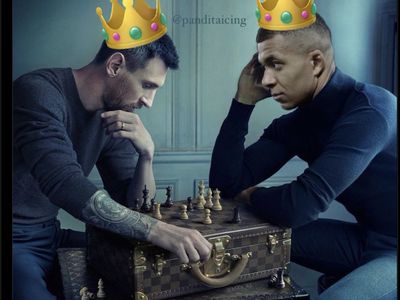 Messi Vs Mbappe di Final, Neymar dan Ronaldo Disenggol Meme