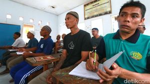 Napi di Lapas Gorontalo Belajar Baca Tulis dan Berhitung