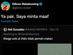 Netizen Sindir soal Rebutan Makanan di Tasyakuran Kaesang, Gibran Minta Maaf