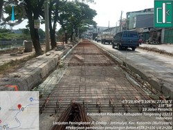 Progres Perbaikan Jl Perancis Kabupaten Tangerang Capai 12%