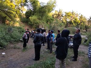 Kepergok Polisi, Maling Kabur Buang Mesin Senso-Sandal Ketinggalan