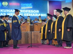 Unnes Tambah 5 Guru Besar Baru Sekaligus dari 4 Fakultas