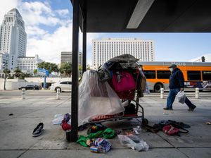 Rekor Baru Tercetak Usai Jumlah Gelandangan di AS Melonjak