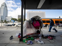 Rekor Baru Tercetak Usai Jumlah Gelandangan di AS Melonjak