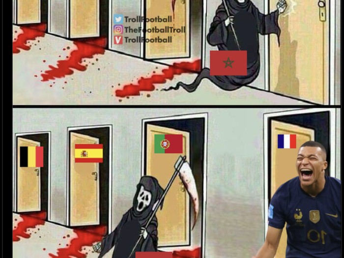 Prancis vs Maroko