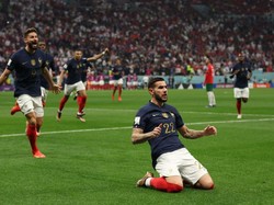 Babak I Selesai, Prancis Ungguli Maroko 1-0