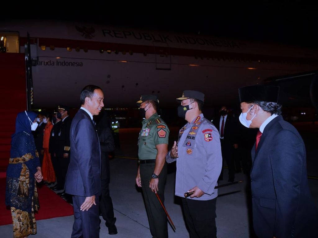 Jokowi Tiba di Tanah Air Usai Hadiri KTT ASEAN-UE