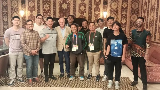 makan siang bersama Ramon Calderon