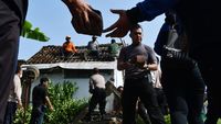 Rumah Warga yang Rusak Akibat Puting Beliung di Madiun Mulai Diperbaiki