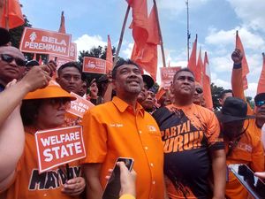 Partai Buruh-Serikat Buruh Demo Perppu Ciptaker ke Istana, 14 Januari Partai Buruh-Serikat Buruh Demo Perppu Ciptaker ke Istana, 14 Januari