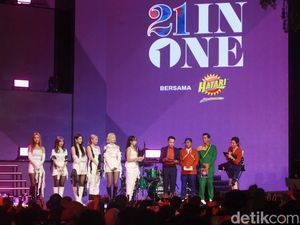 Manggung di HUT Transmedia, Secret Number Bawa Alif Cepmek