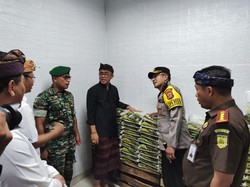 Kontrol Inflasi Jelang Nataru, Dandim 1611/Badung Sidak Pasar Badung