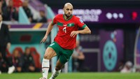 Kedua adalah gelandang tengah Maroko, Sofyan Amrabat. Pemain Fiorentina berusia 26 tahun ini tampil apik sepanjang Piala Dunia 2022 (Getty Images)