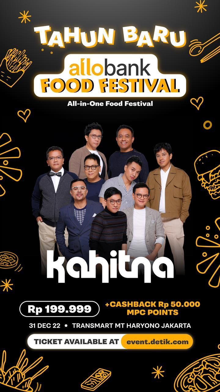 Tahun Baru di Allo Bank Food Festival