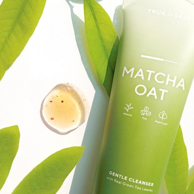True To Skin Matcha Oat Gel Cleanser/Foto: instagram.com/truetoskinofficial True To Skin Matcha Oat Gel Cleanser