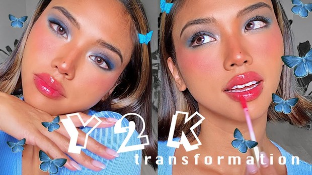 Y2K Makeup/Foto: Rachel Tee Tyler di Youtube Y2K Makeup
