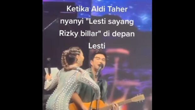 Aldi Taher dan Lesti Kejora