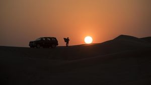 Berkeliling di Gurun Pasir Dubai