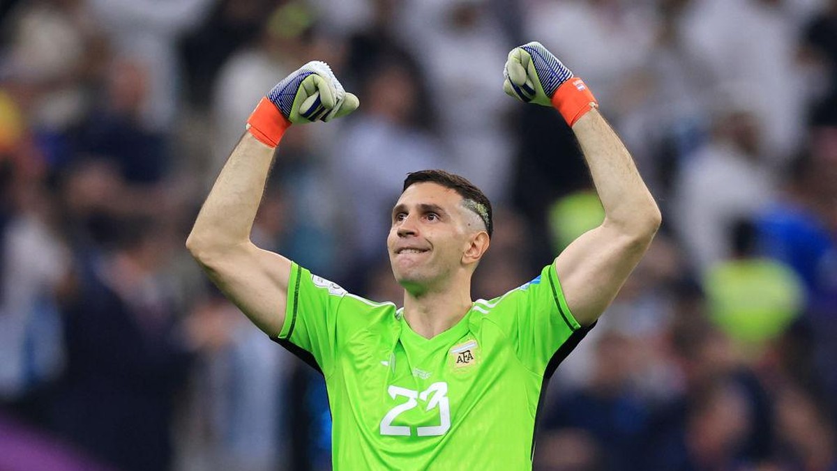 Kiper Timnas Argentina, Emiliano Martinez. (Foto: Getty Images)