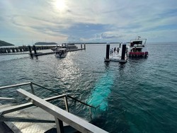 Dishub Bali Evaluasi Ambruknya Jembatan Dermaga Nyuh Nusa Penida