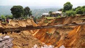 Penampakan Longsor di Kongo yang Tewaskan Lebih dari 100 Orang
