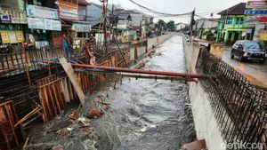 Proyek Penurapan Sungai pada Kawasan Langganan Banjir di Tangsel